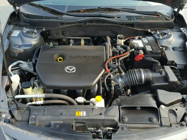 1YVHZ8BH9B5M02089 - 2011 MAZDA 6 I Gris photo 7