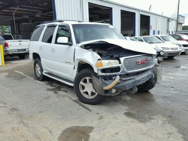 1GKEK63U63J242747 - 2003 GMC YUKON DENA WHITE photo 1