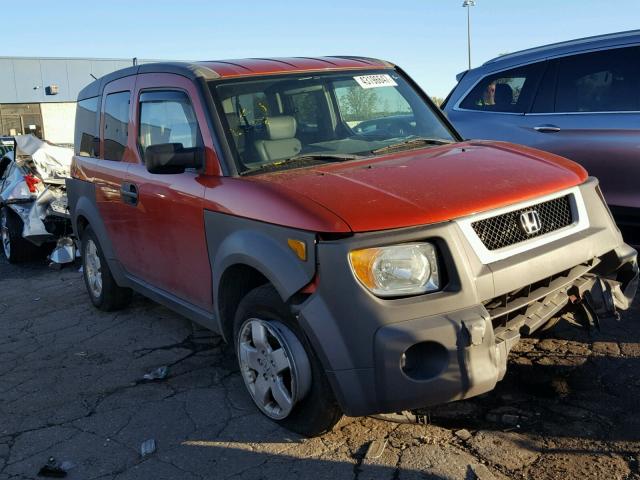 5J6YH28584L000950 - 2004 HONDA ELEMENT ORANGE photo 1