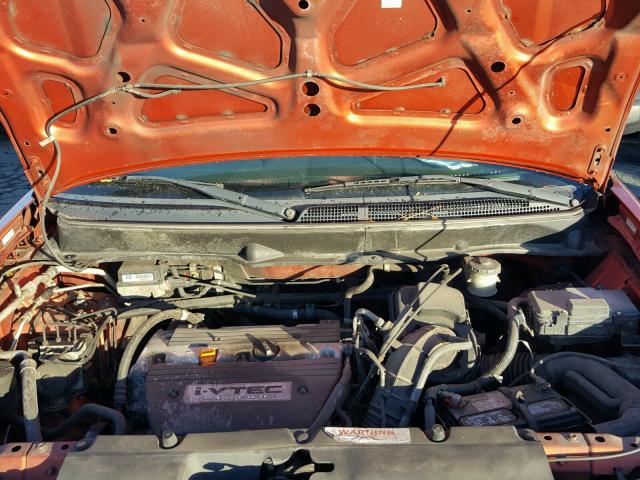 5J6YH28584L000950 - 2004 HONDA ELEMENT ORANGE photo 7