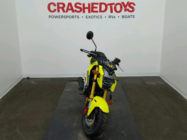 MLHJC751XJ5005505 - 2018 HONDA GROM 125 YELLOW photo 2