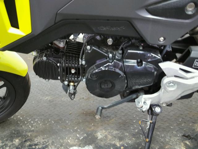 MLHJC751XJ5005505 - 2018 HONDA GROM 125 YELLOW photo 6