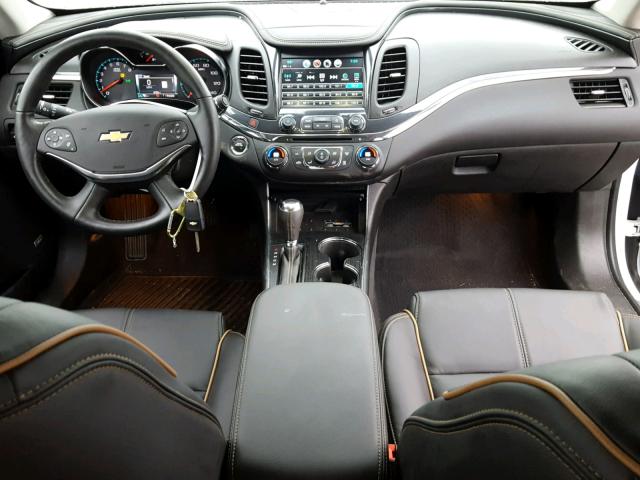 1G1125S37JU105351 - 2018 CHEVROLET IMPALA PRE თეთრი ფოტო 9