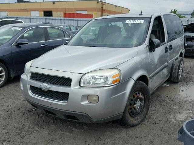 1GNDU23W08D168847 - 2008 CHEVROLET UPLANDER L SILVER photo 2