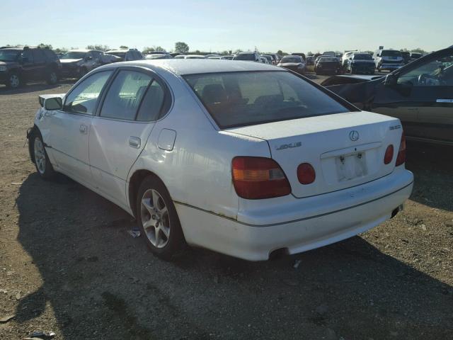 JT8BD68S1Y0094731 - 2000 LEXUS GS WHITE photo 3