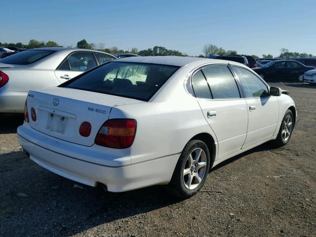 JT8BD68S1Y0094731 - 2000 LEXUS GS WHITE photo 4