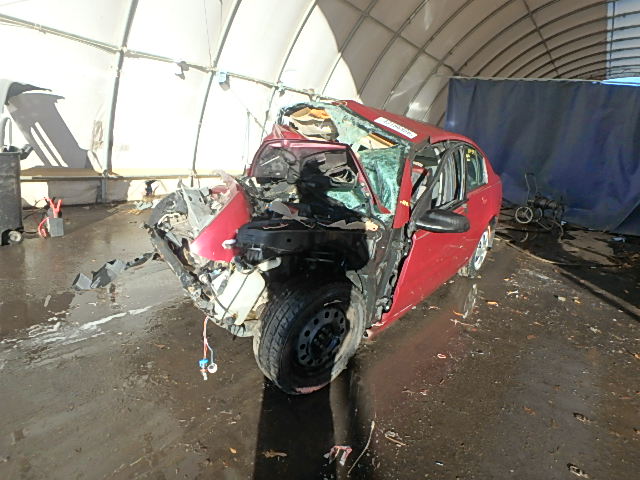 1G8AJ52F84Z166519 - 2004 SATURN ION LEVEL BURGUNDY photo 2