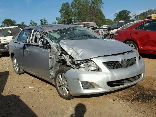 1NXBU40E99Z164414 - 2009 TOYOTA COROLLA BA SILVER photo 1