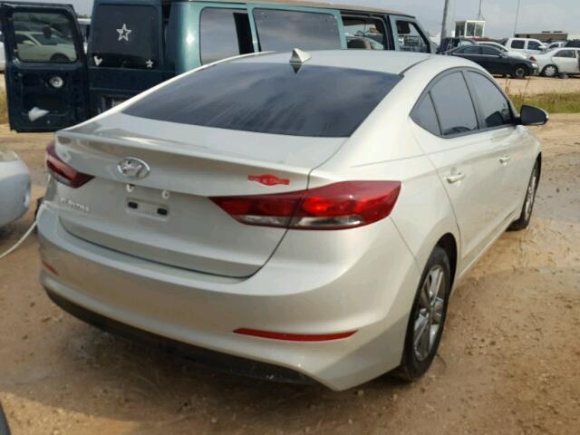 5NPD84LF4HH152119 - 2017 HYUNDAI ELANTRA BEIGE photo 4