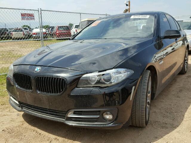 WBA5A7C57GG146283 - 2016 BMW 528 XI BLACK photo 2