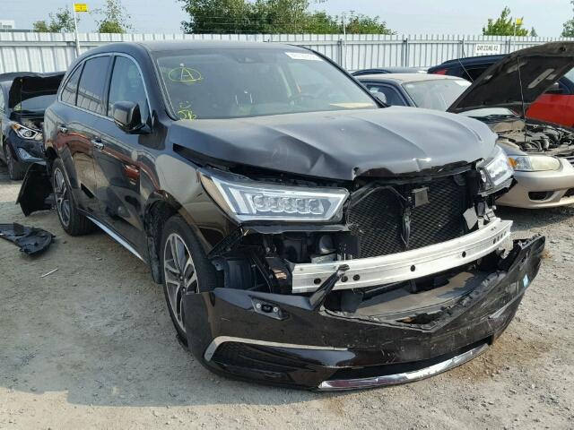 5FRYD4H47HB503932 - 2017 ACURA MDX NAVI BLACK photo 1