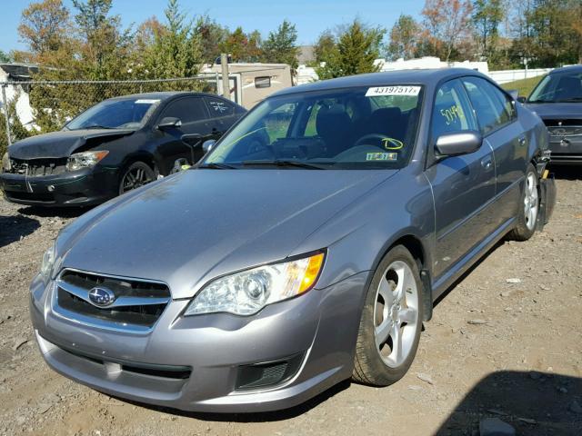 4S3BL616487220993 - 2008 SUBARU LEGACY 2.5 GRAY photo 2