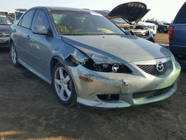 1YVHP80D535M26011 - 2003 MAZDA 6 GREEN photo 1