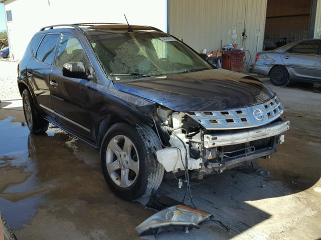 JN8AZ08WX4W324096 - 2004 NISSAN MURANO SL BLUE photo 1