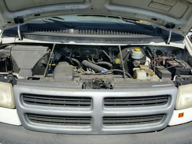 2B7LB31Z5XK518734 - 1999 DODGE RAM VAN B3 WHITE photo 7