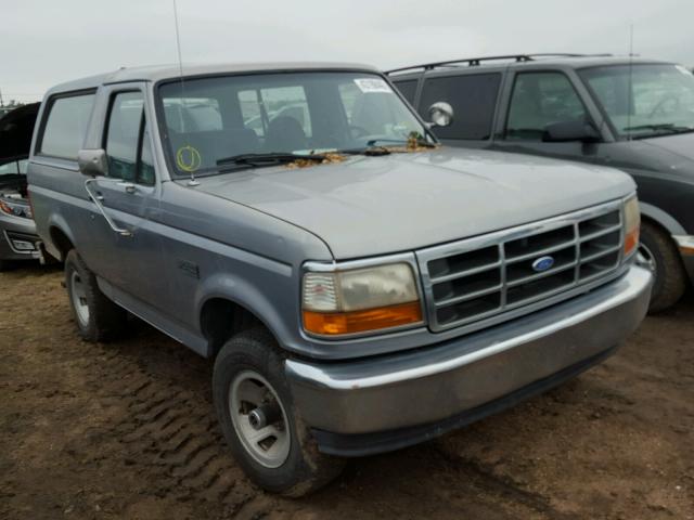 1FMEU15H0SLB60794 - 1995 FORD BRONCO U10 BLUE photo 1