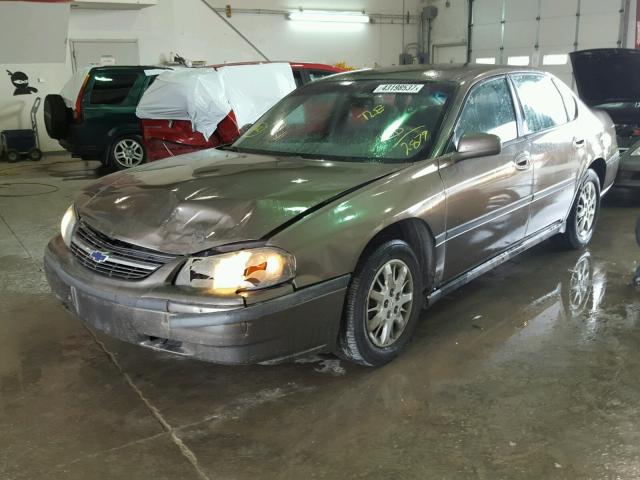 2G1WF52E939392879 - 2003 CHEVROLET IMPALA 棕色 照片 2
