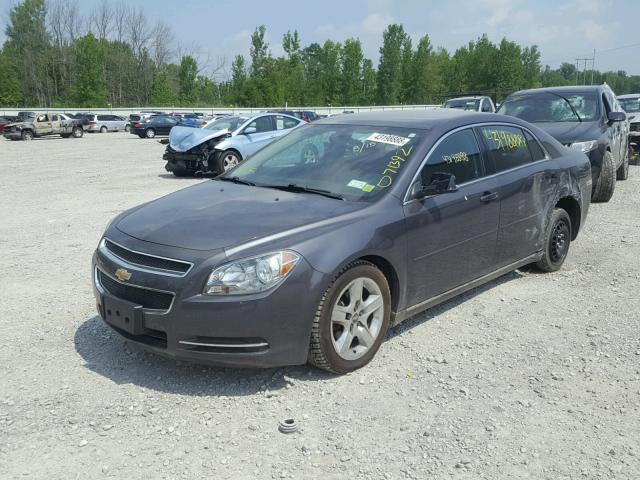 1G1ZC5EB1A4129423 - 2010 CHEVROLET MALIBU 1LT 黑色 照片 2