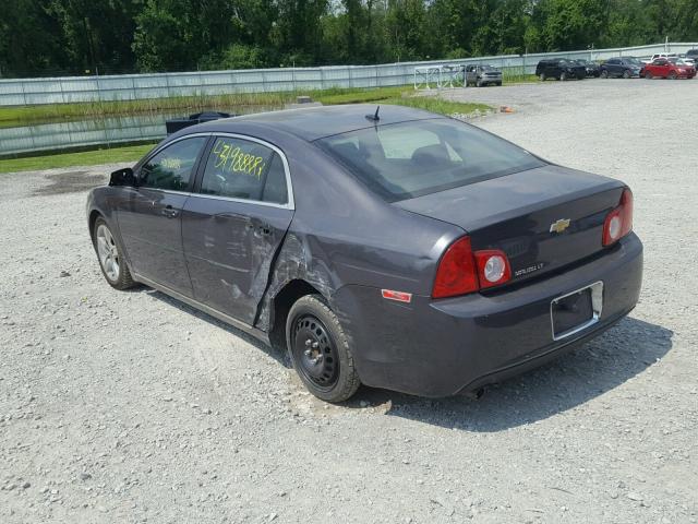 1G1ZC5EB1A4129423 - 2010 CHEVROLET MALIBU 1LT 黑色 照片 3