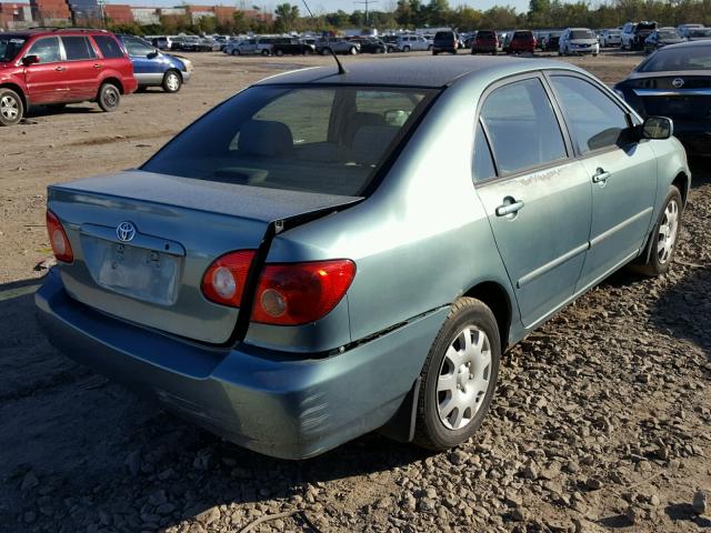 1NXBR32E56Z582781 - 2006 TOYOTA COROLLA CE GREEN photo 4