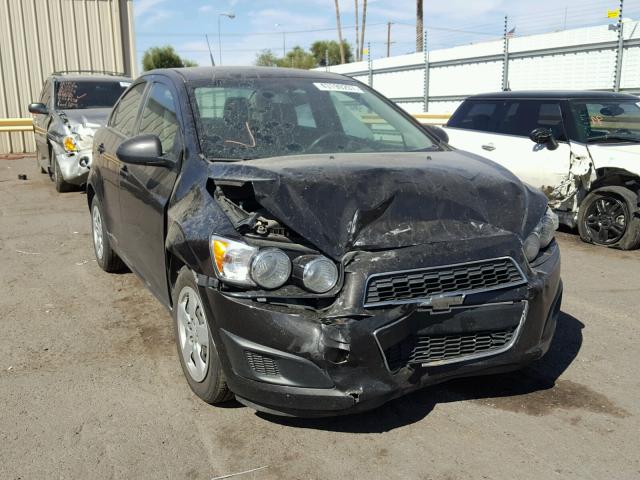 1G1JA5SH0E4131777 - 2014 CHEVROLET SONIC LS ყავისფერი ფოტო 1
