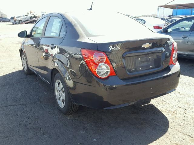 1G1JA5SH0E4131777 - 2014 CHEVROLET SONIC LS ყავისფერი ფოტო 3