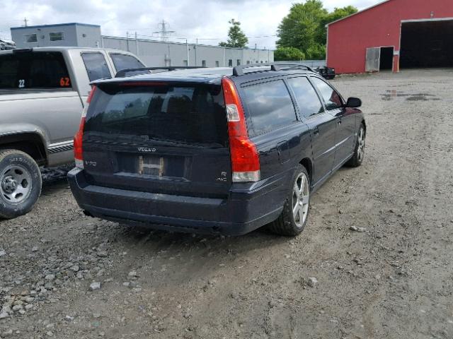 YV1SJ527X62555199 - 2006 VOLVO V70 R BLACK photo 4