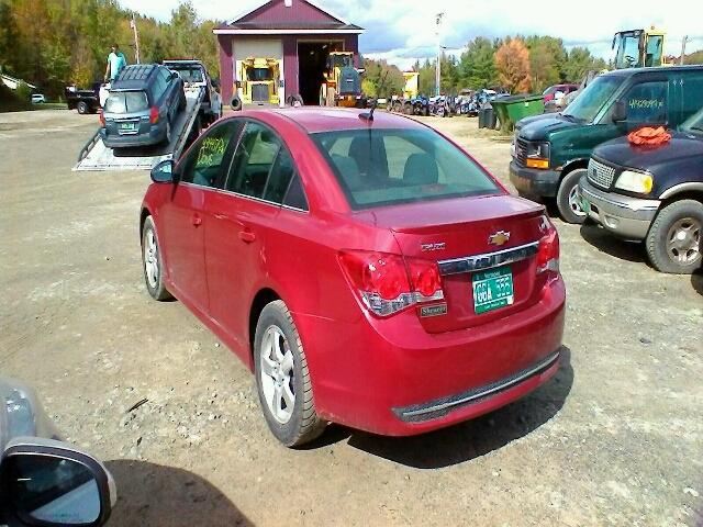 1G1PC5SB4E7256909 - 2014 CHEVROLET CRUZE LT RED photo 3