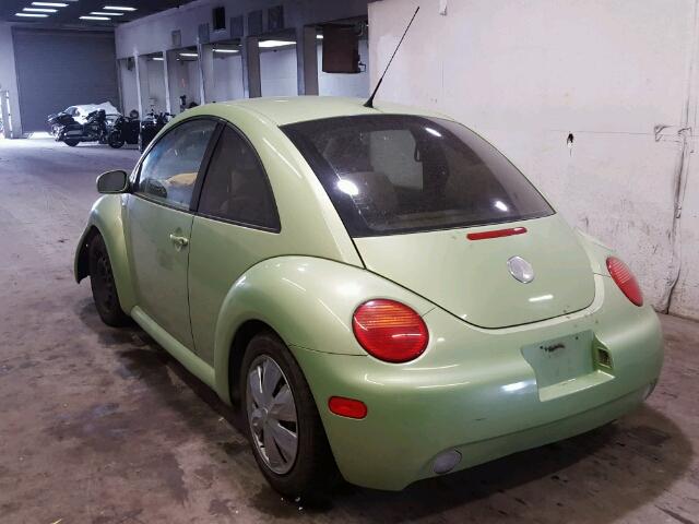 3VWBK21C13M424163 - 2003 VOLKSWAGEN NEW BEETLE Yaşıl foto 3