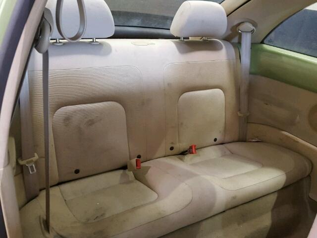 3VWBK21C13M424163 - 2003 VOLKSWAGEN NEW BEETLE Yaşıl foto 6