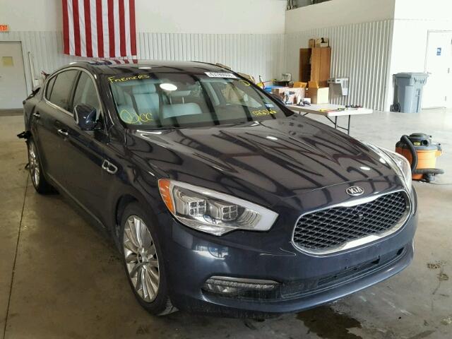 KNALW4D43F6022366 - 2015 KIA K900 BLUE photo 1