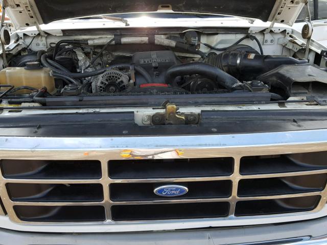 1FTHX26F1VEA49448 - 1997 FORD F250 WHITE photo 7