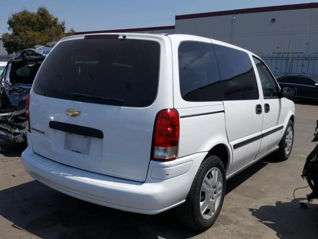 1GNDU23147D135725 - 2007 CHEVROLET UPLANDER L თეთრი ფოტო 4