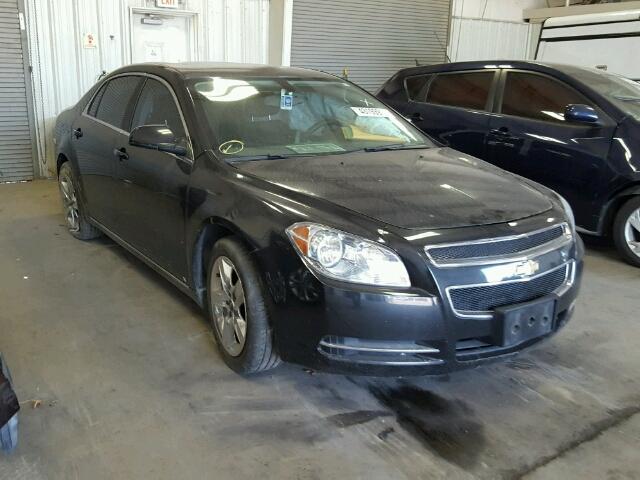 1G1ZH57B59F126457 - 2009 CHEVROLET MALIBU 1LT BLACK photo 1