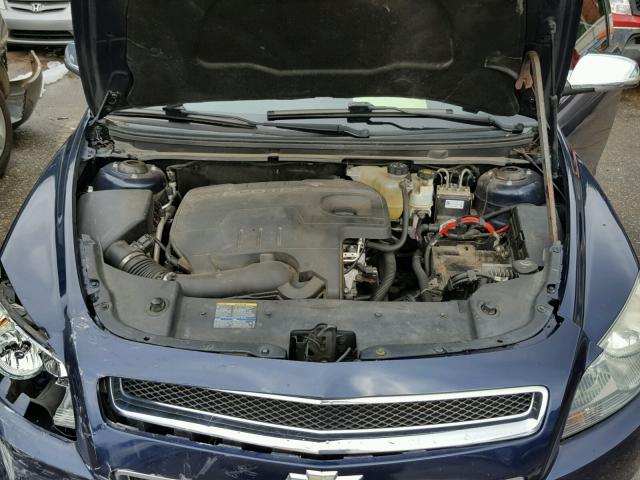 1G1ZH57B39F165421 - 2009 CHEVROLET MALIBU 1LT 蓝色 照片 7