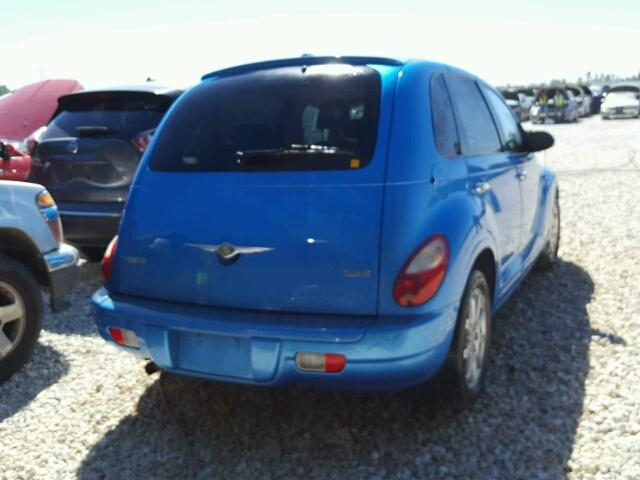 3A8FY58B08T249315 - 2008 CHRYSLER PT CRUISER BLUE photo 4