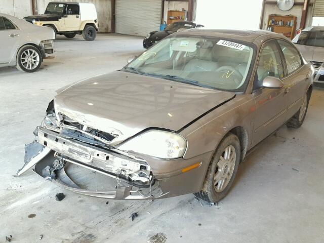 1MEFM55S25A625358 - 2005 MERCURY SABLE BEIGE photo 2