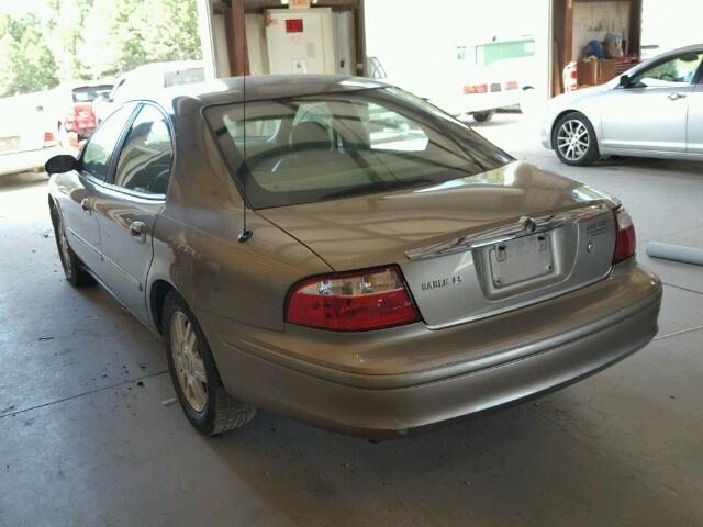 1MEFM55S25A625358 - 2005 MERCURY SABLE BEIGE photo 3