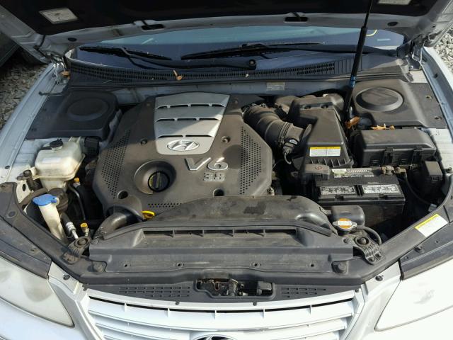 KMHFC46F16A039084 - 2006 HYUNDAI AZERA SE SILVER photo 7