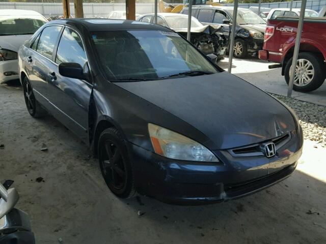 1HGCM56653A075397 - 2003 HONDA ACCORD EX BLUE photo 1