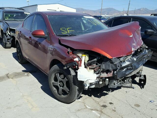 JM1BL1SF7A1234977 - 2010 MAZDA 3 RED photo 1