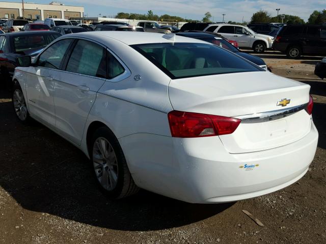 1G11Z5SL9FU131095 - 2015 CHEVROLET IMPALA LS WHITE photo 3