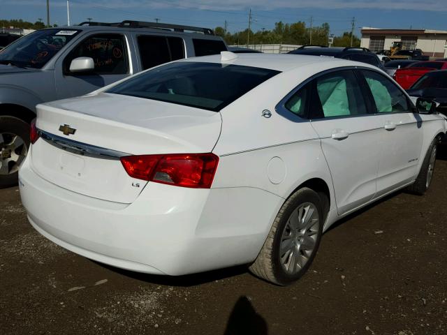 1G11Z5SL9FU131095 - 2015 CHEVROLET IMPALA LS WHITE photo 4