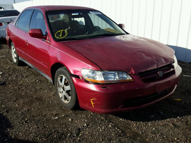 JHMCG5671YC026559 - 2000 HONDA ACCORD SE RED photo 1