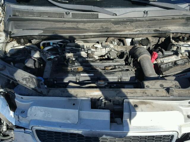 KNDJT2A20B7706130 - 2011 KIA SOUL + SILVER photo 7