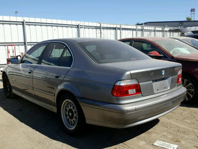 WBADT43472GY43408 - 2002 BMW 525 I AUTO GRAY photo 3