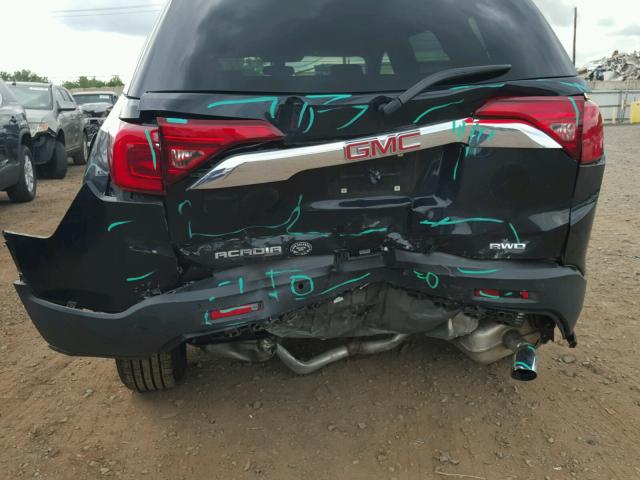 1GKKNULS1JZ122284 - 2018 GMC ACADIA SLT 黑色 照片 9