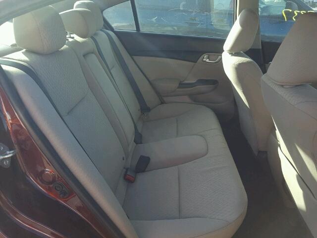 19XFB2F83FE029439 - 2015 HONDA CIVIC EX 栗色 照片 6