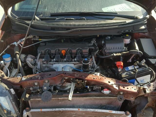 19XFB2F83FE029439 - 2015 HONDA CIVIC EX 栗色 照片 7