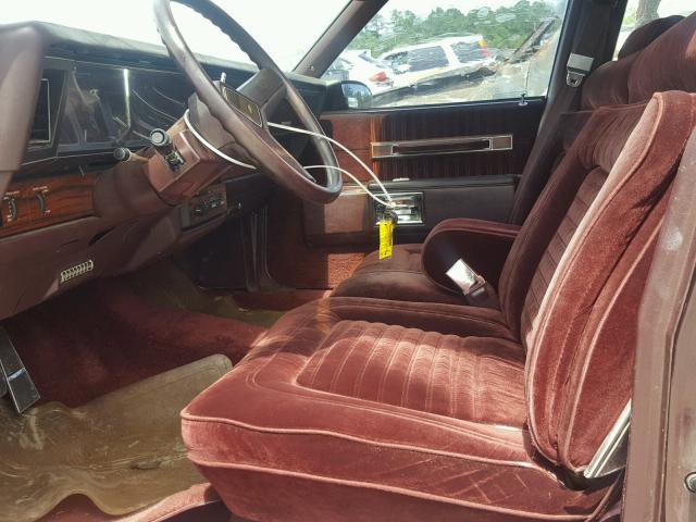 1G1BU51H1JA168099 - 1988 CHEVROLET CAPRICE CL 栗色 照片 5